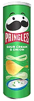 Чіпси картопляні Pringles Sour Cream&Onion, 165г