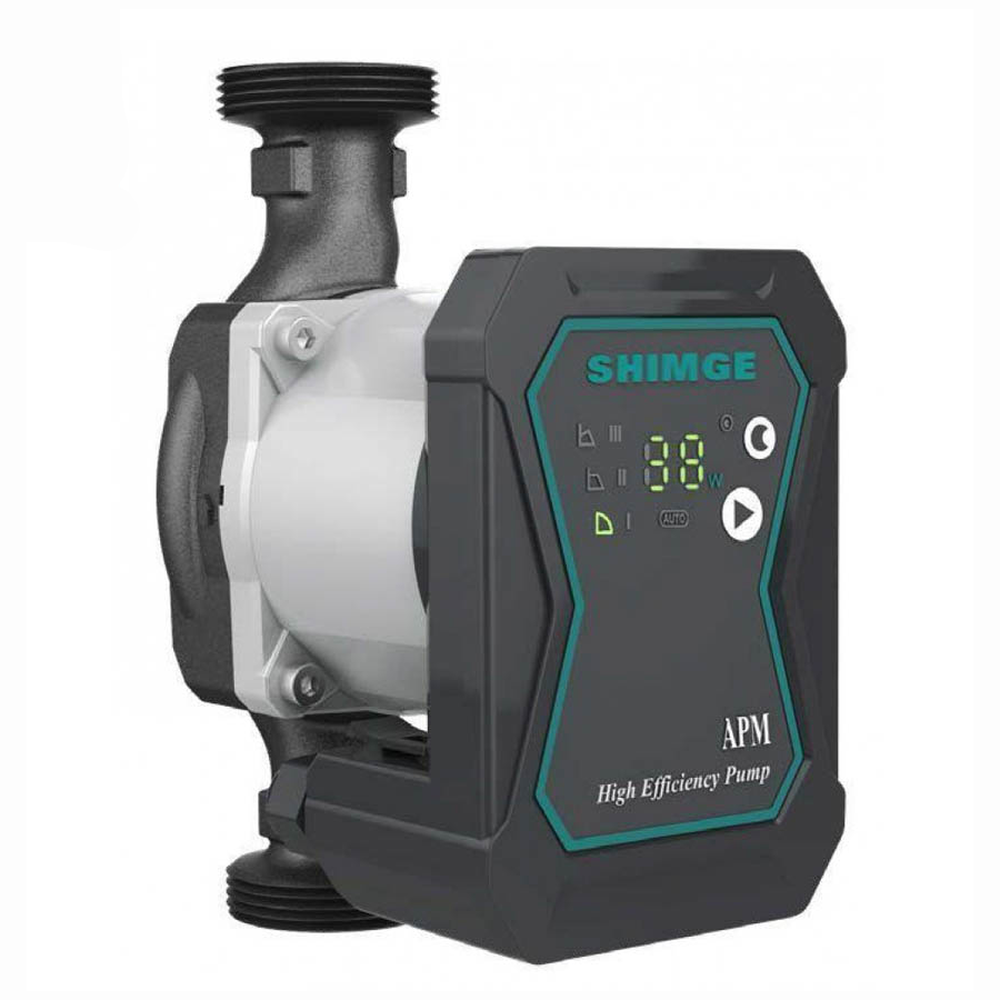 Циркуляційний насос SHIMGE APM 25-4-130, Qmax-2,5м³+ гайка1"+ кабель зі штепс, фото 1