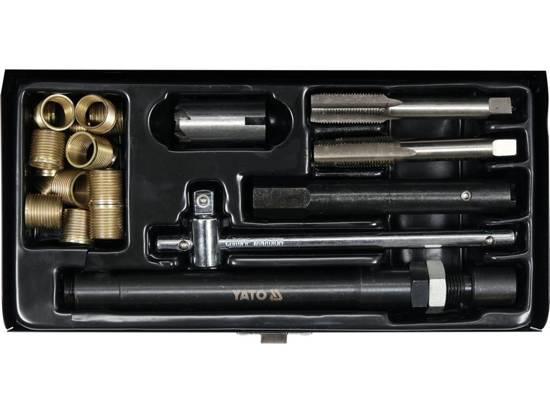 Набір для ремонту свічок запалювання YATO 25 р.