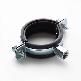 Хомут трубний 99-105мм (3 1/2'') М8/М10 з комб. гайкою APRO