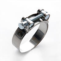 Хомут силовий нержавіючий W2 48-51мм APRO