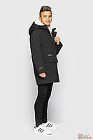 Куртка демисезонная черного цвета для мальчика (134 см.) Cvetkov