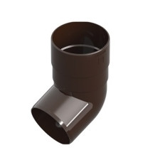 Коліно труби INES 80 мм, фото 1