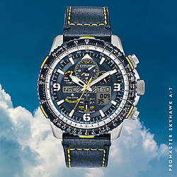 Годинник Citizen Skyhawk Blue Angels JY8078-01L радіосинхронізація, вічний календар, сонячна батарея, сапфір