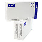 Нітрилові медичні рукавички, нестерильні, 100 шт (50 пар), SEF, фото 2