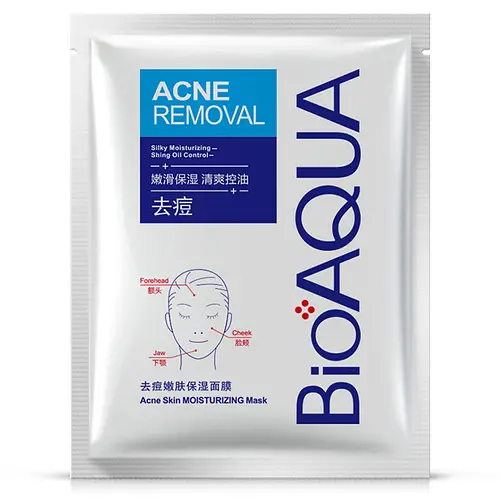 Тканинна маска для проблемної шкіри Bioaqua Pure Skin