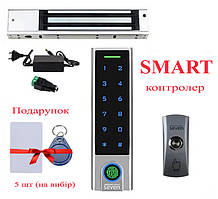 Біометричний Smart комплект контролю доступу з управлінням по Bluetooth SEVEN KA-7808