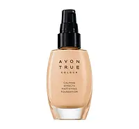 AVON TRUE COLOUR ANTI-STRESS CREAM МАТУЮЧИЙ ТОНАЛЬНИЙ ЗАСІБ NUDE 30МЛ