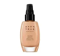 AVON TRUE COLOUR ANTI-STRESS CREAM МАТУЮЧИЙ ТОНАЛЬНИЙ ЗАСІБ BEIGE 30МЛ