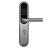Розумний дверний замок SEVEN LOCK SL-7768B silver, фото 2