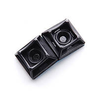 Майданчик універсальний 20х20 самокл. з отвором для стяжки шириною до 5мм чорна (пач 50шт) APRO