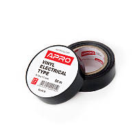 Ізоляційна стрічка 0,14ммx17ммx50м чорна (універсальна) (кратно упаковці - 10 шт.) APRO