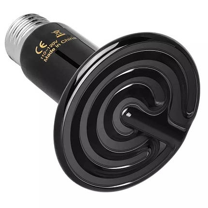 Інфрачервона лампа керамічна 150W випромінювач для обігріву тварин та птиці, фото 1