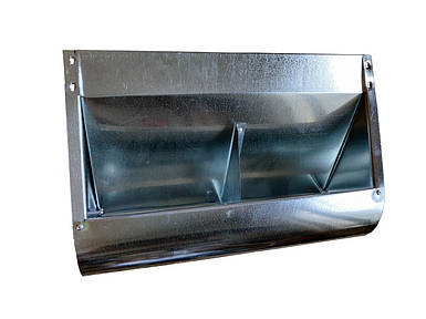 Бункерна годівниця для кроликів та ін. гризунів на 5 літра +з перегородкою