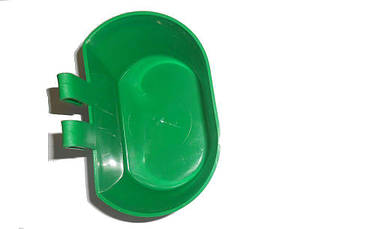 Поїлка-годівниця навісна для кролів, домашньої птиці, голубів та ін (велика) 0.5 л