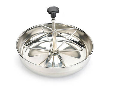 Годівниця для поросят з нержавійки(28,5 см)