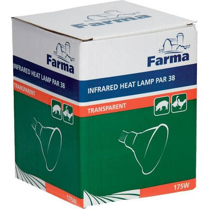 Лампа інфрачервона Farma PAR38 біла 100W, фото 2