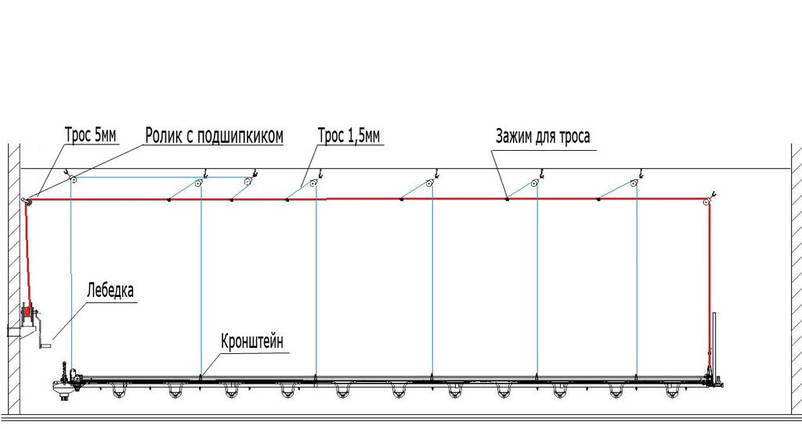 Ролик пластиковий 55 мм (РЛ-153), фото 2