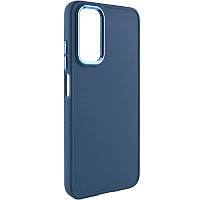 TPU чохол Bonbon Metal Style для Samsung Galaxy A34 5G Синій / Cosmos blue