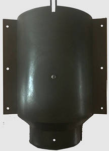 Бункер півколо для лотковой кормушки для кроликів