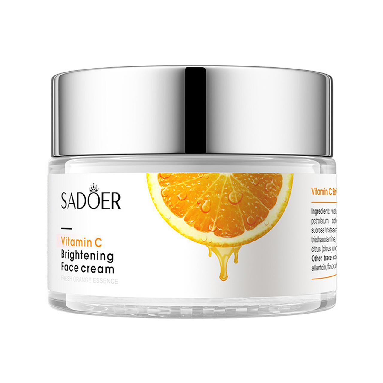 Крем для лица SADOER с Витамином С, отбеливающий, увлажняющий, 50g (ID ...