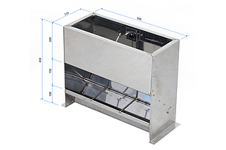 Бункерна годівниця для поросят, свиней, фото 5