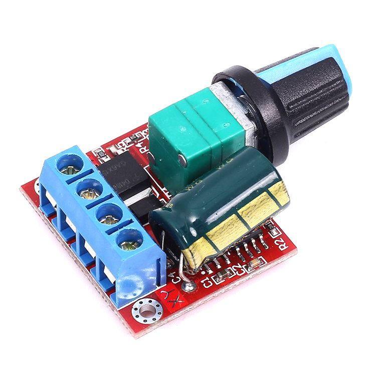 ШІМ регулятор оборотів двигуна постійного струму PWM DC 4,5-35В 5А