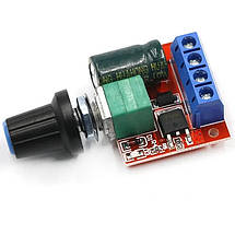 ШІМ регулятор оборотів двигуна постійного струму PWM DC 4,5-35В 5А, фото 2