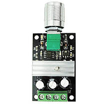 ШІМ регулятор оборотів двигуна постійного струму (PWM DC 6-28В 3А), фото 4