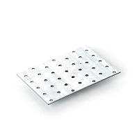 Пластина перфорована 100х160х2.0мм оц. (пачка, кратно 5шт) APRO