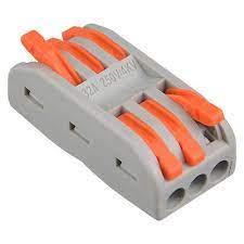 Клема двостороння РСТ-2-3 (3 полюси\3 полюси) 32А 4мм, фото 1