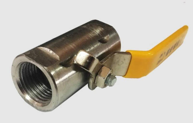 Кран кульовий нержавіюча сталь 1/2" ГШ ручка, фото 3