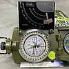 Компас KONUS KONUSTAR 11, колір Зелений, рідинний артилерійський компас для військових, фото 3