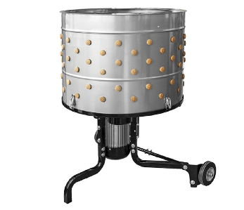 Машина для зняття (общіпування) пера бройлерів, курей, качок (перезнімна, перощіпальная машина)