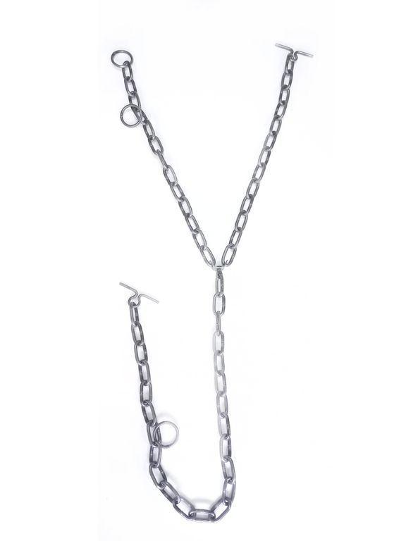 Ланцюг трехконцевий 6 мм для прив'язі ВРХ