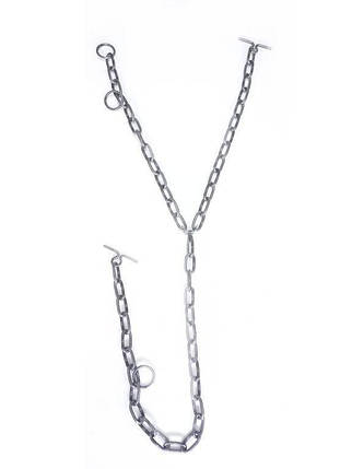 Ланцюг трехконцевий 7 мм для прив'язі ВРХ, фото 1