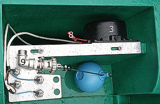 Групова поїлка для тваринництва з підігрівом на 120 літрів., фото 3