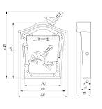 Поштова скринька "Синичка", фото 2