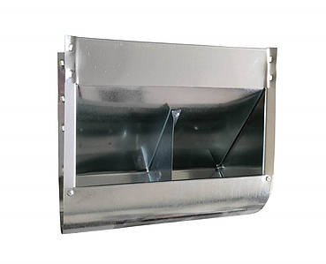 Бункерна годівниця для кроликів та ін. гризунів на 3,5 літра +з перегородкою