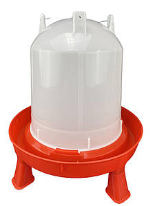 Вакуумна напувалка 11 л для птахів з ручкою і з ніжками