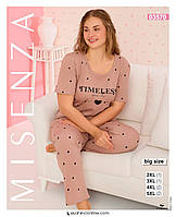 Пижама женская MISENZA батал размеры 2XL-5XL "DONELLA" купить недорого от прямого поставщик