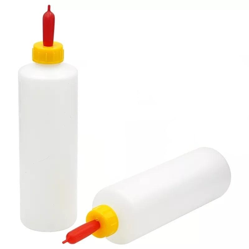 Пляшка для поїння ягнят, козенят, поросят 400 мл