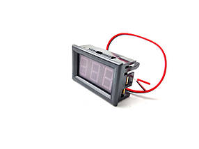 Цифровий вольтметр DC 4,5-120 (Червоні цифри), фото 3