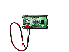 Цифровий вольтметр DC 4,5-120 (Червоні цифри), фото 4