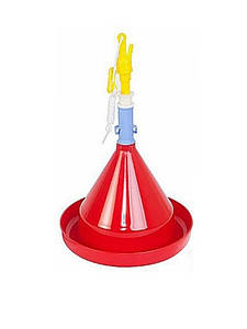 Автоматична підвісна колокольна поїлка для птиці (курей, курчат, курчат, перепелів, індиків, бройлерів, качок