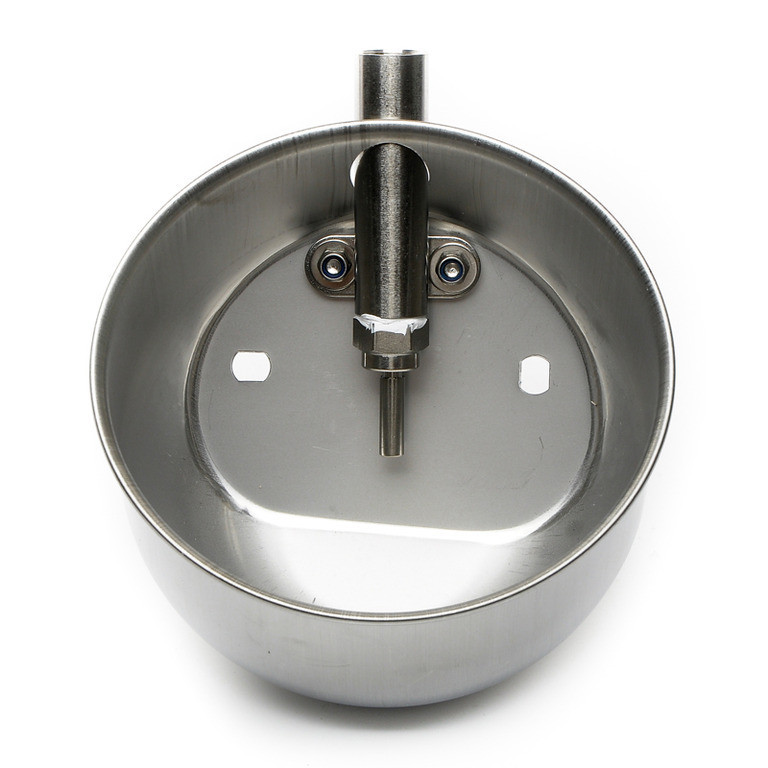 Поїлка чашкова з нержавіючої сталі №3. Для свиней на відгодівлі.