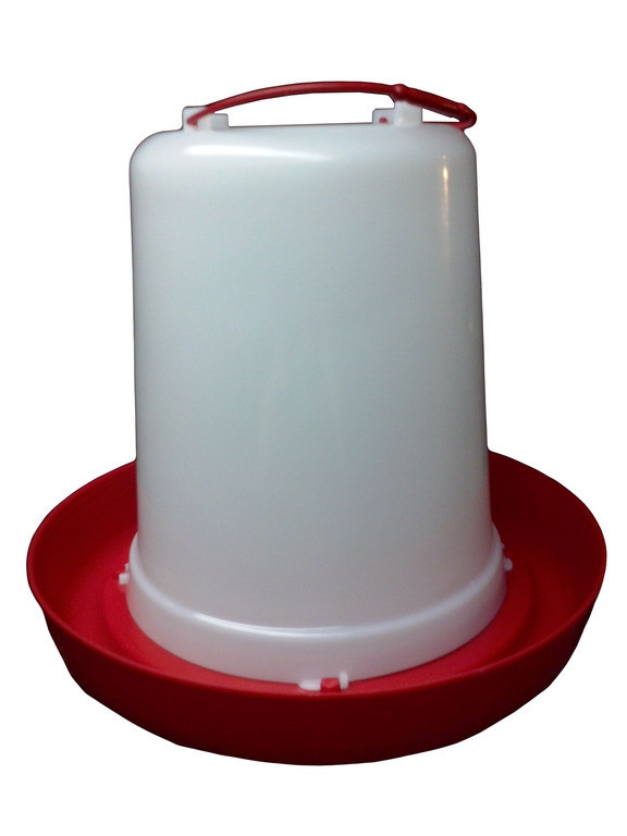 Вакуумна поїлка 5 л для птахів (курей, курчат, , перепелів, індиків, бройлерів, качок, гусей).