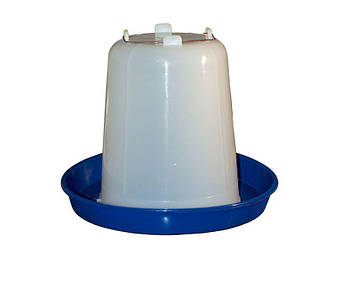 Вакуумна поїлка 6 л для птахів (курей, курчат, перепелів, індиків, бройлерів, качок, гусей).