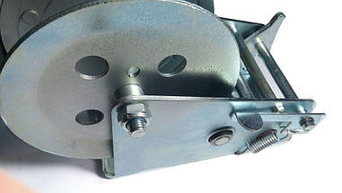 Лебідка ручна настінна 2500lbs, фото 3