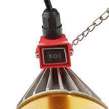 Захисний плафон для лампи на ланцюжку і вимикачем №2, фото 2